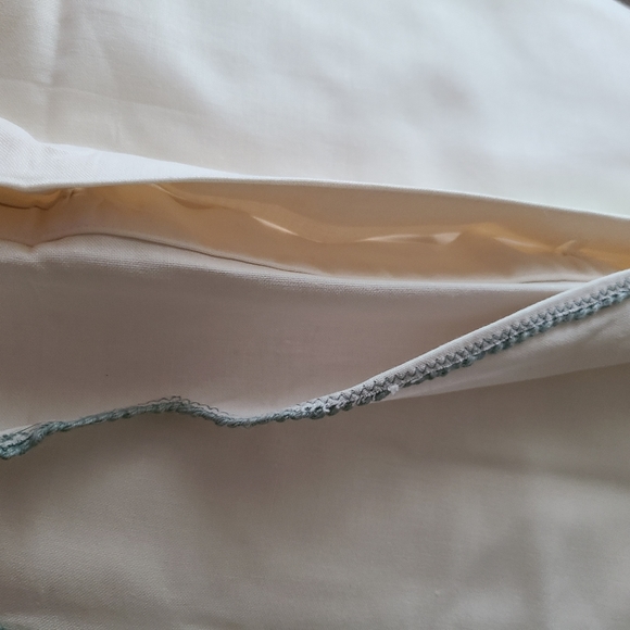 Duvet Cover w/Crocheted Lace Detail F/Q - Picture 6 of 13